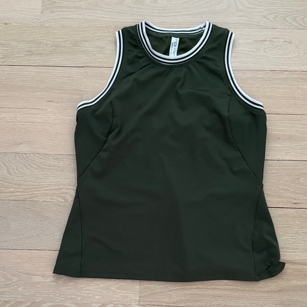 Women's Tennis  Sleeveless Green Top